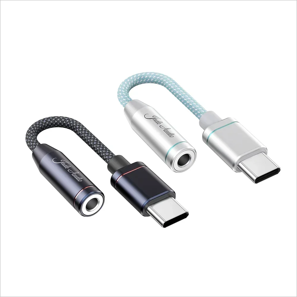 FIIO JadeAudio JA11 HI-RES USB Type C to 3.5mm Earphone Headphone Adapter USB DAC Audio Cable hidizs