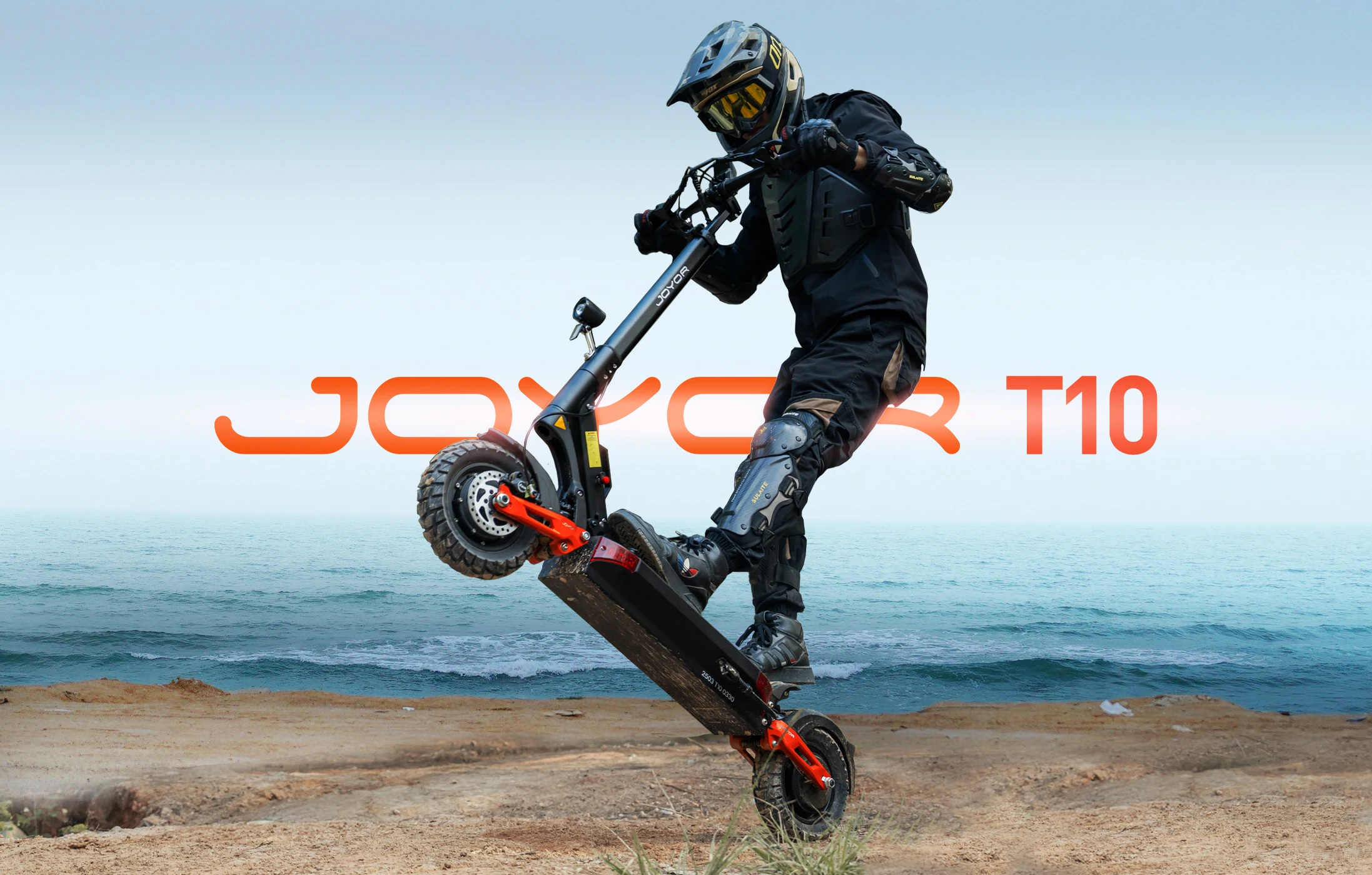 JOYOR T10 Elektroroller für Erwachsene, 60V18AH Akku, Offroad-E-Scooter, 10-Zoll-Offroad-Reifen, faltbarer E-Scooter – Detail 1