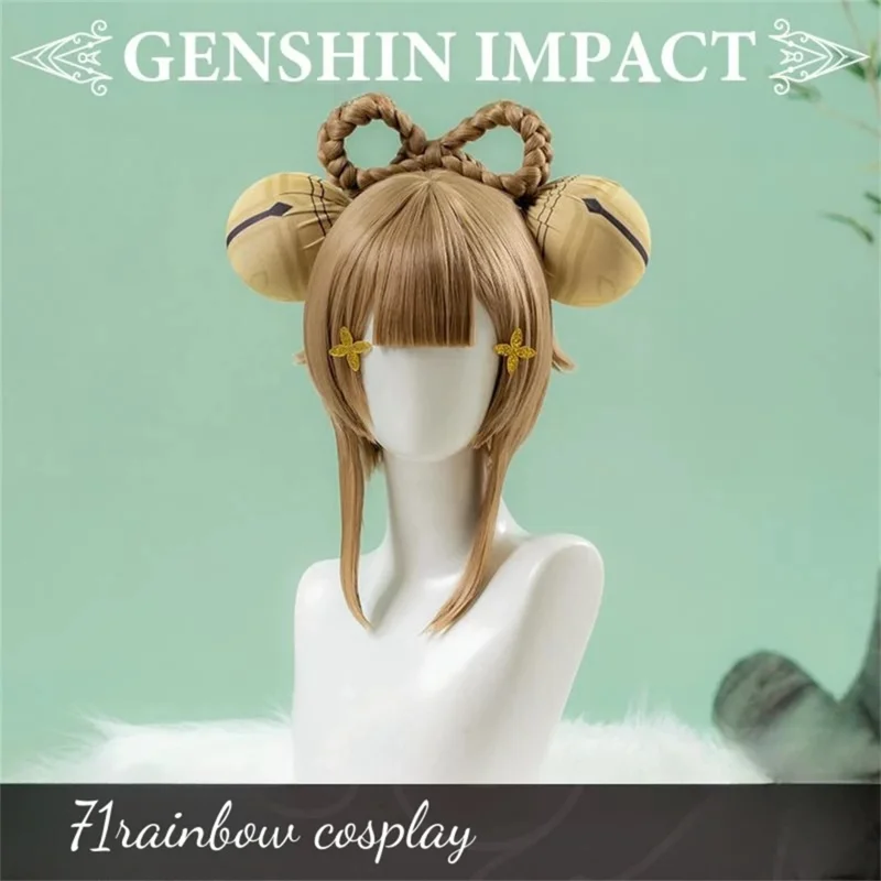 

didi 2025 2025 hhhYaoyao Wig Game Yaoyao Cosplay Hair Genshin Impact Christmas Roleplay Wigs