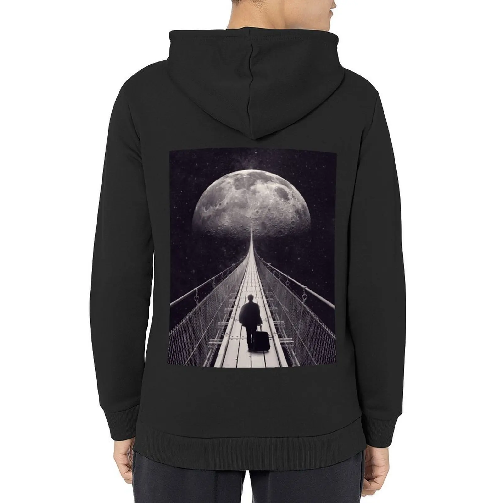 

Space Trip Hoodie men wear anime clothing clothes for men male clothes men's oversize hoodie