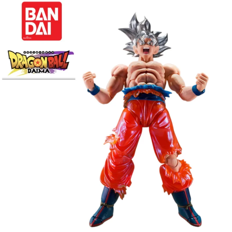Em Estoque, Figura de Ação Original Bandai do Personagem Son Goku de Dragon Ball, 100% Genuína, Presentes para Feriados