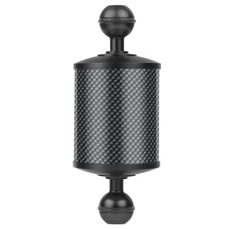 NONE D60mm Carbon Faser Auftrieb Arm 25mm Dual Ball Kopf 5 8 10 12 "für GoPro 13 SLR Kamera unterwasser Tauchen Tablett Füllen Licht Halterung 6