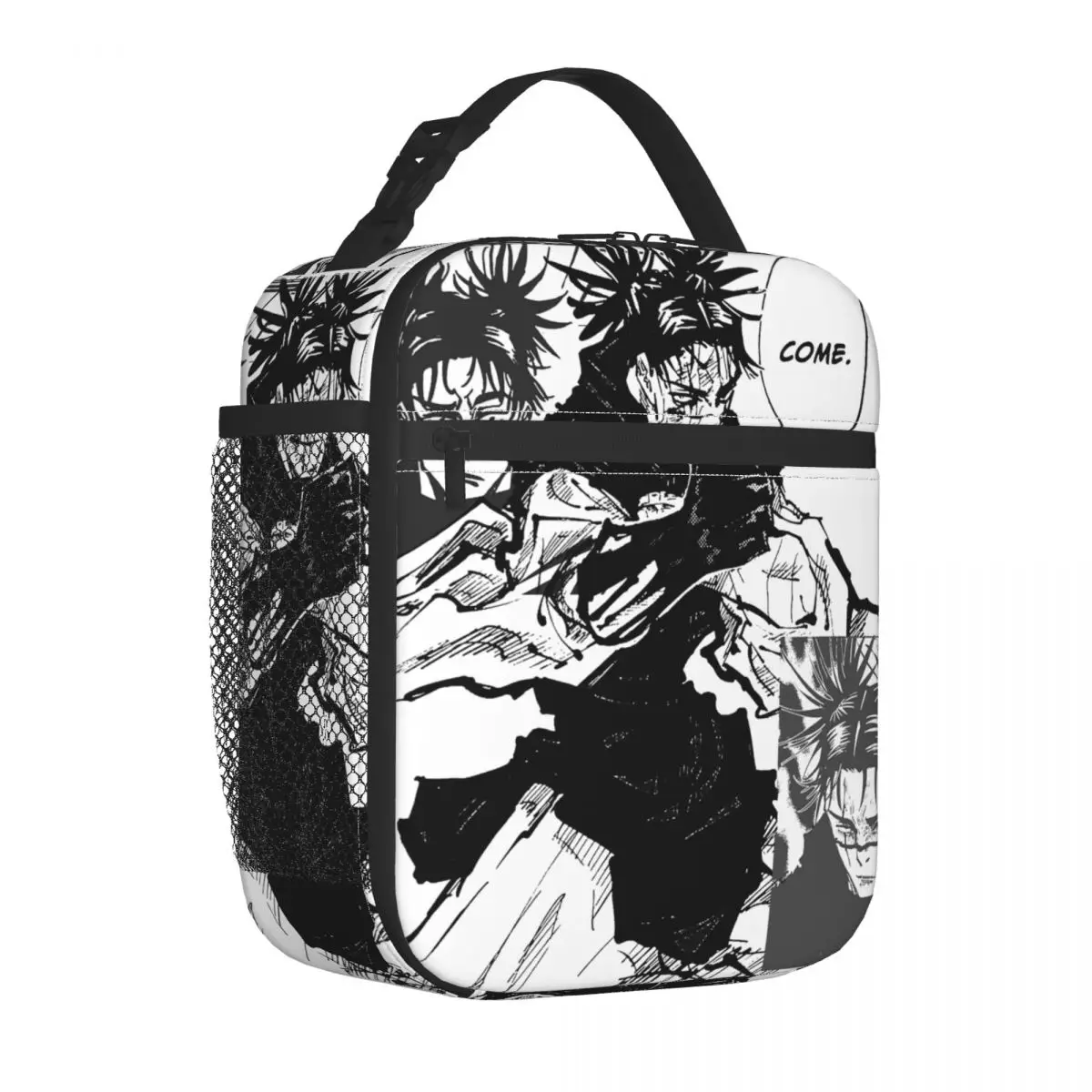 Choso JJk Insulated Lunch Bag Large Anime Meal Container Cooler Bag Tote Lunch Box College Outdoor Girl Boy