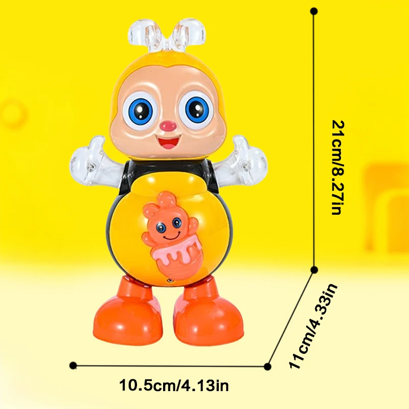 ألعاب النحل الراقصة الكهربائية للأطفال، أضواء الموسيقى المتأرجحة، ألعاب المهرجانات، هدايا للأولاد والبنات