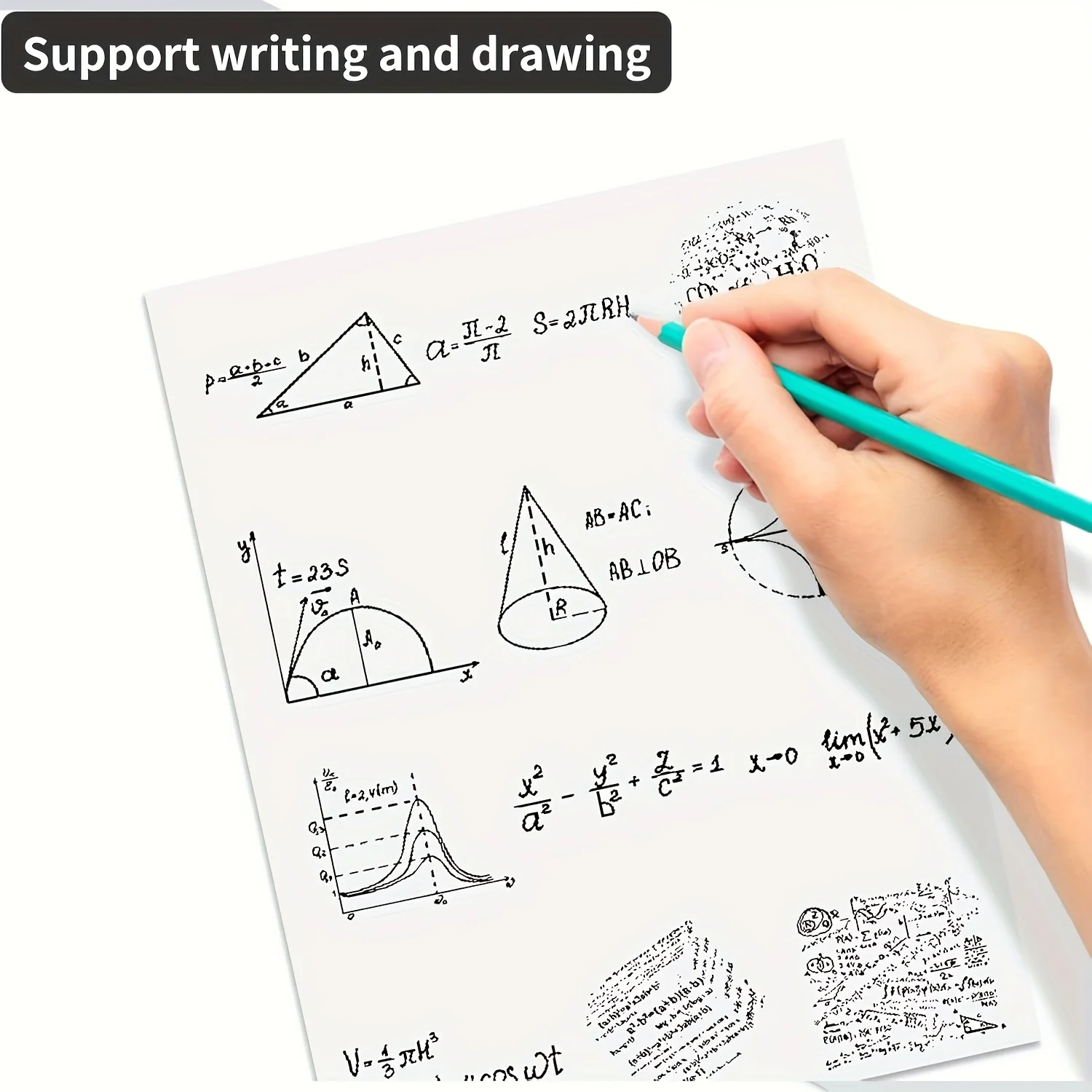 100/200 ورقة ورق حراري مقاس A4 - قابل للطي مستمر، 20.98*29.69 سم، طابعات محمولة مناسبة للدراسة/المنزل/المكتب #5