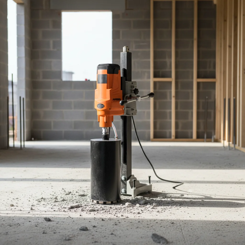 Máquina de Perfuração de Concreto, Ferramentas Elétricas na Indústria da Construção, Renovação de Edifícios, Diâmetro Máximo de até 200-500mm