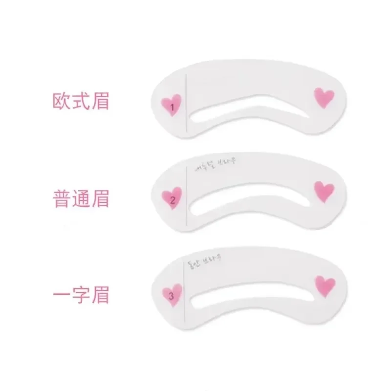 1/2/4/6set Reusable Eyebrow Stencil Beauty Makeup Brow Stamp Template Eyebrows Shape Set Eye Brow Makeup Tools Accessories view 5