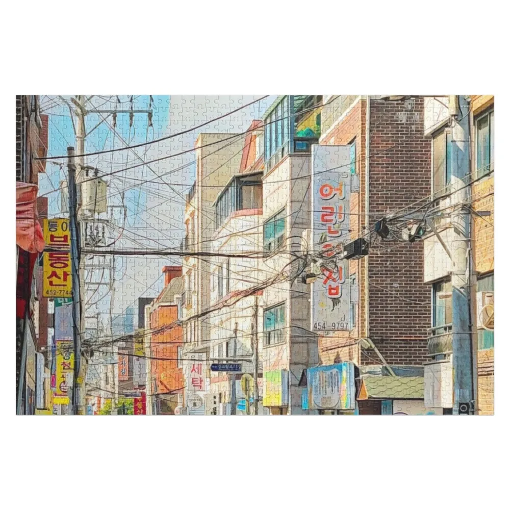 

Пазл Seoul Streets Персонализированный фотопазл по индивидуальному заказу