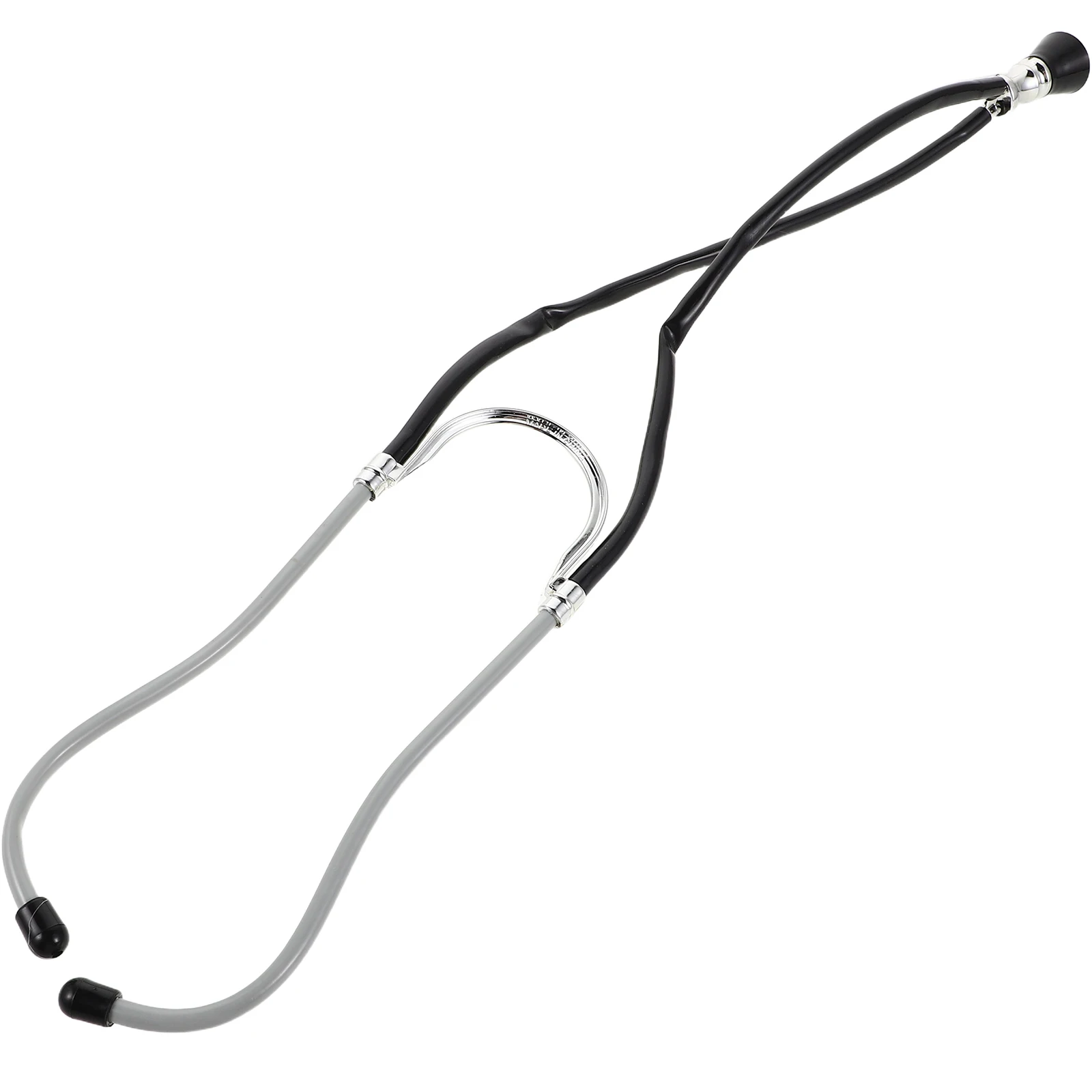 4 Pcs Simulated Stethoscope Children's Fake Toy Cosplay False Metal Pretend Doctor for