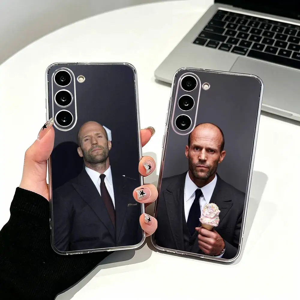 J-Jason Statham -Famous Actor Phone Case For Samsung Galaxy A71,A70,A52,A51,A40,A30 Transparent Cover