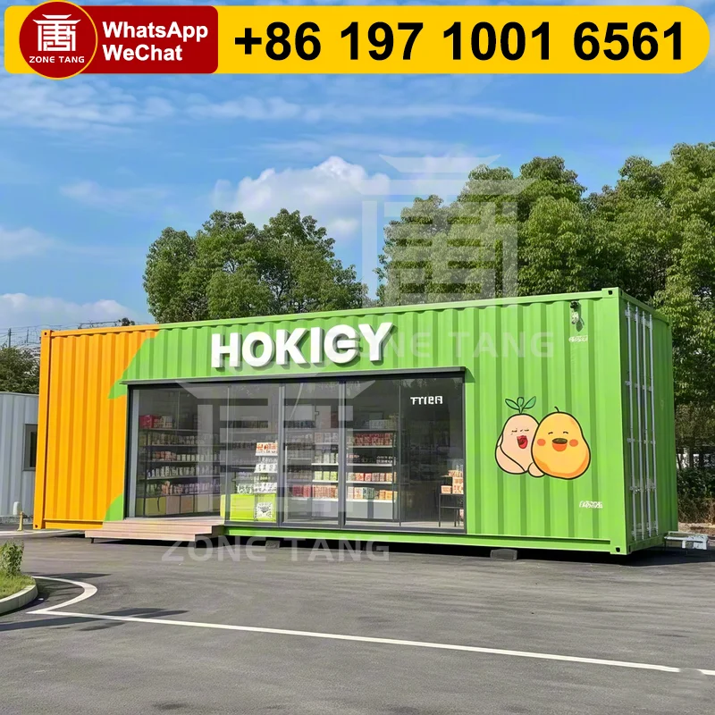 

Creative Container Prefabricated Houses 20/40FT Small Mobile Homes Customize Design Hot Sale Outdoor Garden House High Quality