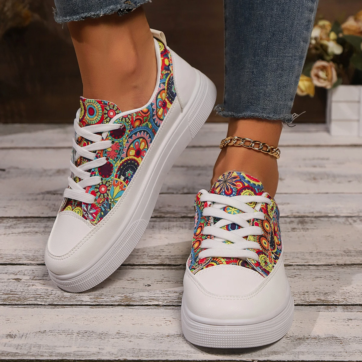 Dames Sneakers Lente En Herfst Ondiepe Mode Sneakers Comfortabele Lichtgewicht Designer Sneakers Vrijetijdsschoenen Voor Dames