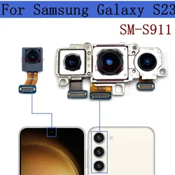 Rear Front Camera For Samsung Galaxy S23 5G S911 SM-S911E S911B S911U Frontal Selfie Back Backside Camera Module Spare