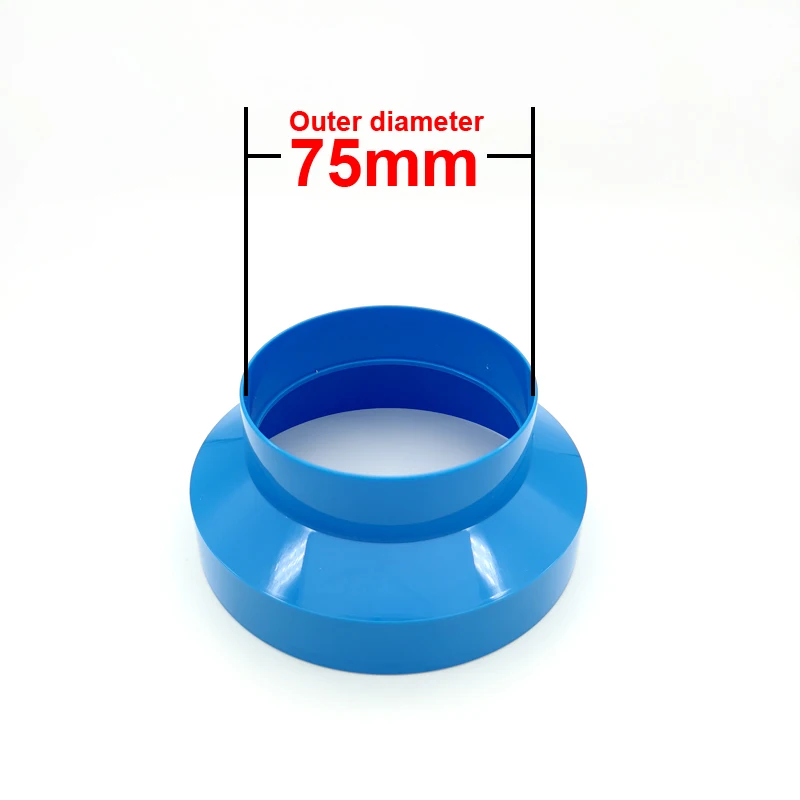 PVC Exhaust Fan Check Valve for Bathroom Kitchen