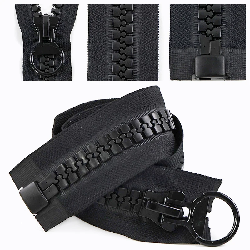 

1Pc 20# 100-800cm Extra Large Sewing Resin Zipper Luggage Tent Replace Closure Zip Jacket Coat Zippers Repair Kit DIY Accessory