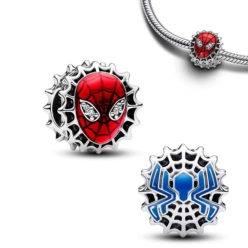 2024 Latest styles Disney Marvel Charm Beads Fits Pandora Original Bracelet Men Gift 925 Silver Pendant Bead Jewelry Hot