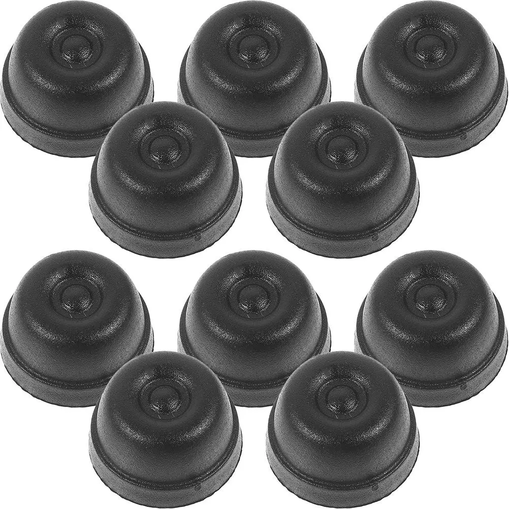 15Pcs Suitcase Feet Pads Plastic Luggage Support Studs Replacement Bag Bumper Pads for Golf Bag Stand Luggage Case DIY Repair