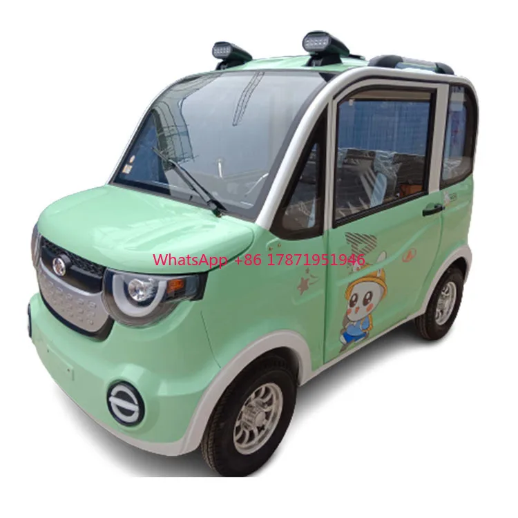 Mini car Fashion appearance  suits novice drivers with hand-operated electric four-wheelers