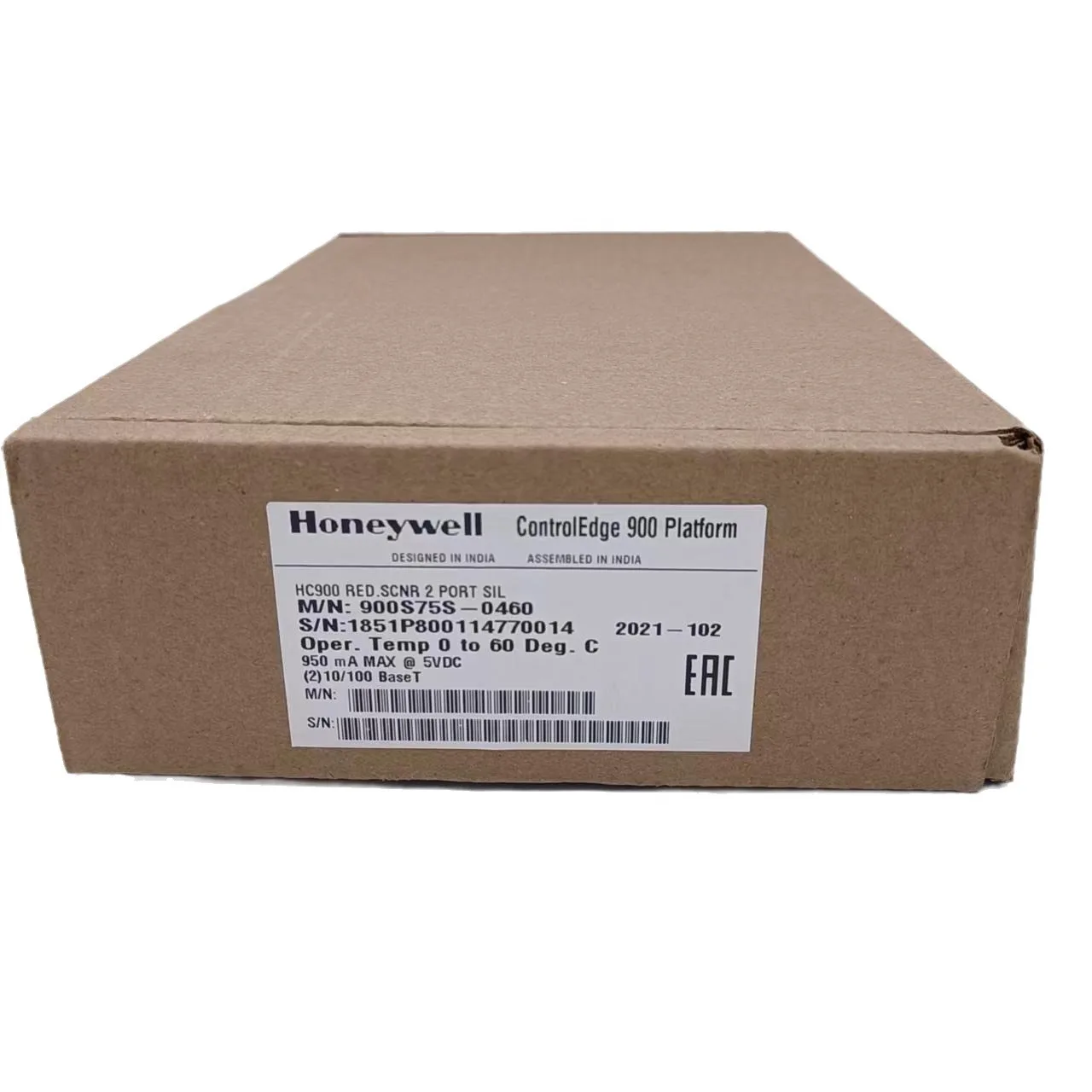 2025 미국 하니웰 SIS 시스템 HC900 CPU 카드 900S75S-0460-00 재고 있음