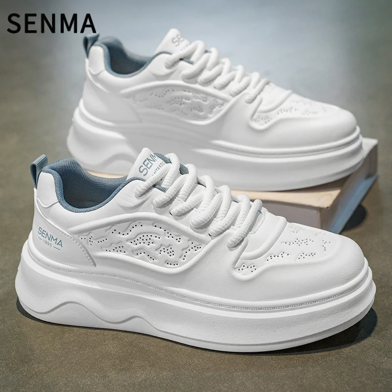 

SENMA Men's Shoes Thick-Soled Casual Shoes Original Versatile Casual Skateboard Shoes Soft Bottom Sports Shoes Men's Sneakers