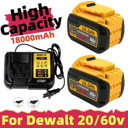 Replacement Battery For DeWalt 20V/60V MAX Li-ion Battery For DeWalt DCB547-XJ DCB200 DCB201 For Flexvolt Tool Batteries