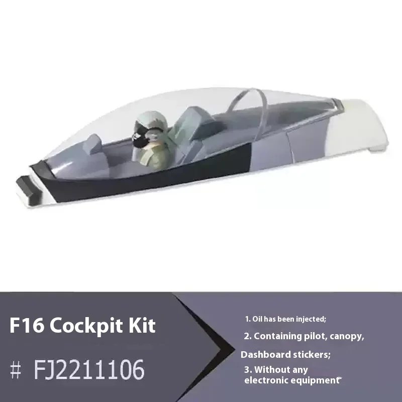 Accessoires d'avion peints de Camouflage Freewing 70mm F16, Fuselage, ailes principales, train d'atterrissage, autocollants de queue verticale, Etc.