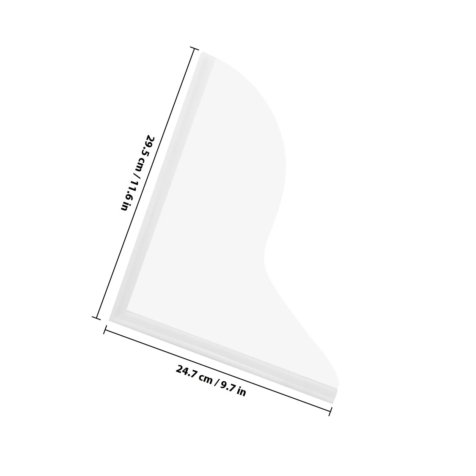 2 قطعة حوض الاستحمام الاكريليك الرش الحرس واضح دش حوض الاستحمام حامي المياه قوي سهل التركيب لا حاجة لأدوات