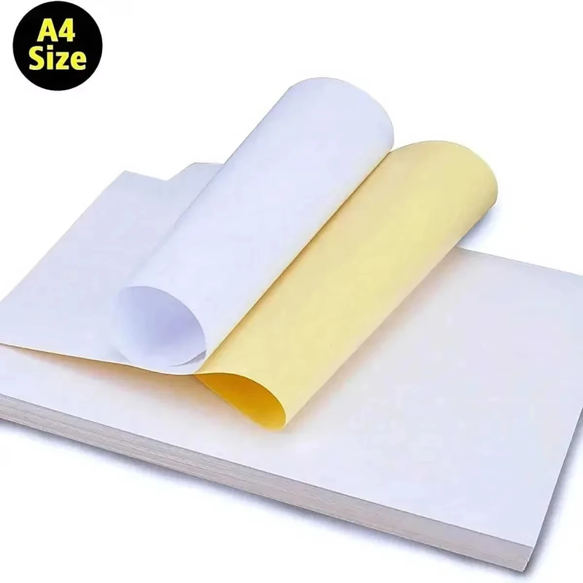 A4 Sticky Matte Paper white selfAdhesive Label For Inkjet LaserPrinter Easy Peeling Printable StickerSheets sticker