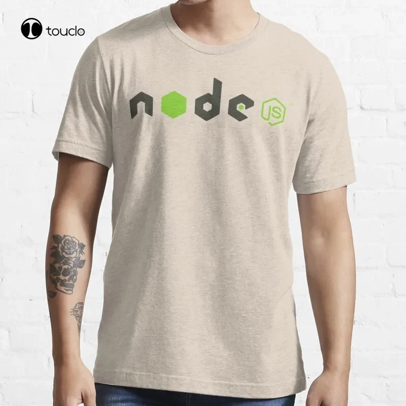 Nodejs Programming Scripting Node Javascript Java Computer Geek T-Shirt Cotton Tee Shirt