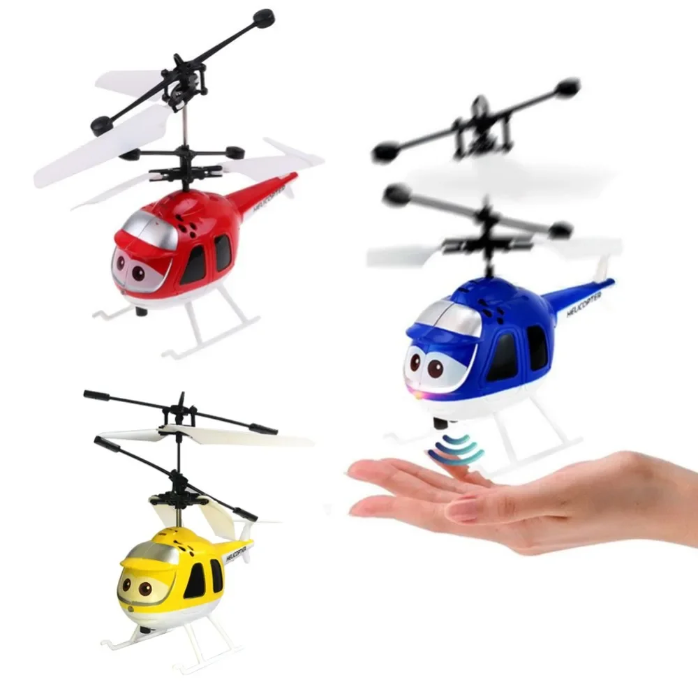 Vendita calda Mini sensore a infrarossi elicottero aereo 3D giroscopio elicottero elettrico Micro elicottero giocattolo di compleanno regalo per bambino #257747