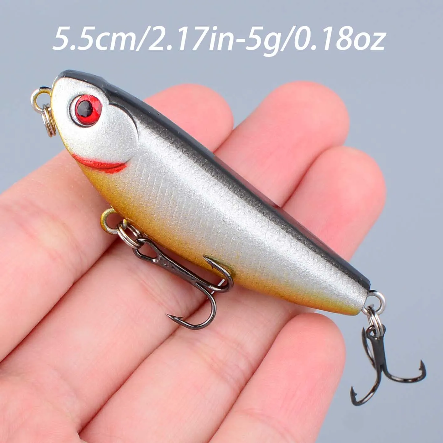 Señuelos Pencil flotantes de superficie Topwater wobbler - imagen 3