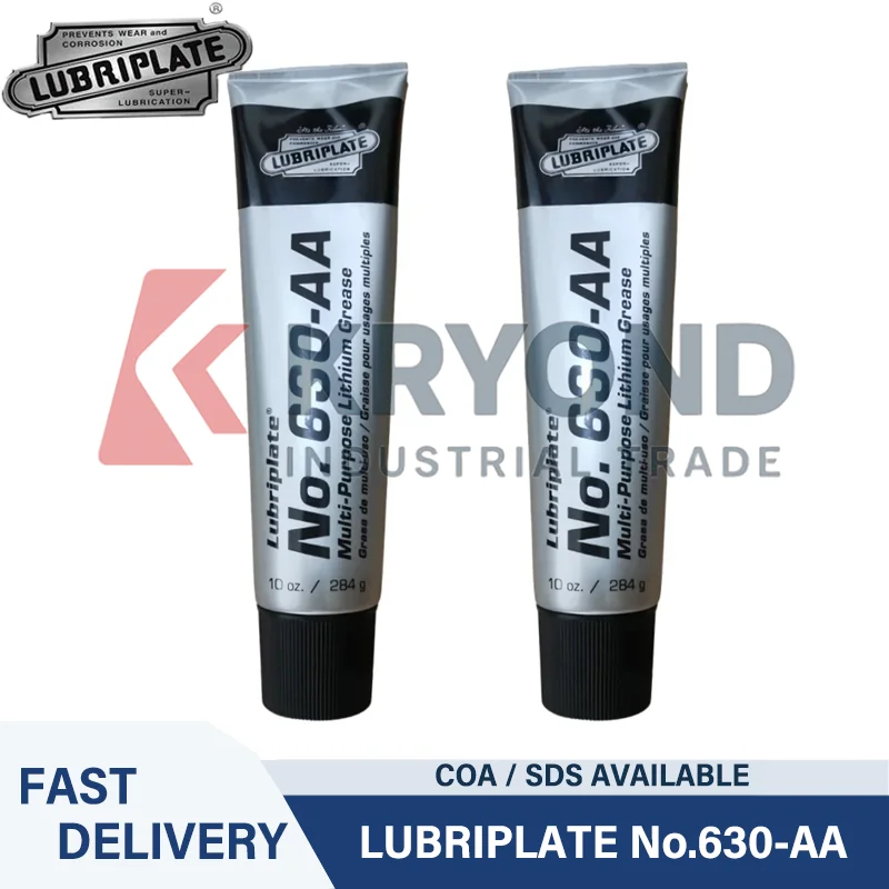 

Lubriplate No 630 AA Multipurpose Grease 284g Water Resistant Calcium Based Lubricant for Bearings Gear and Industrial Machinery
