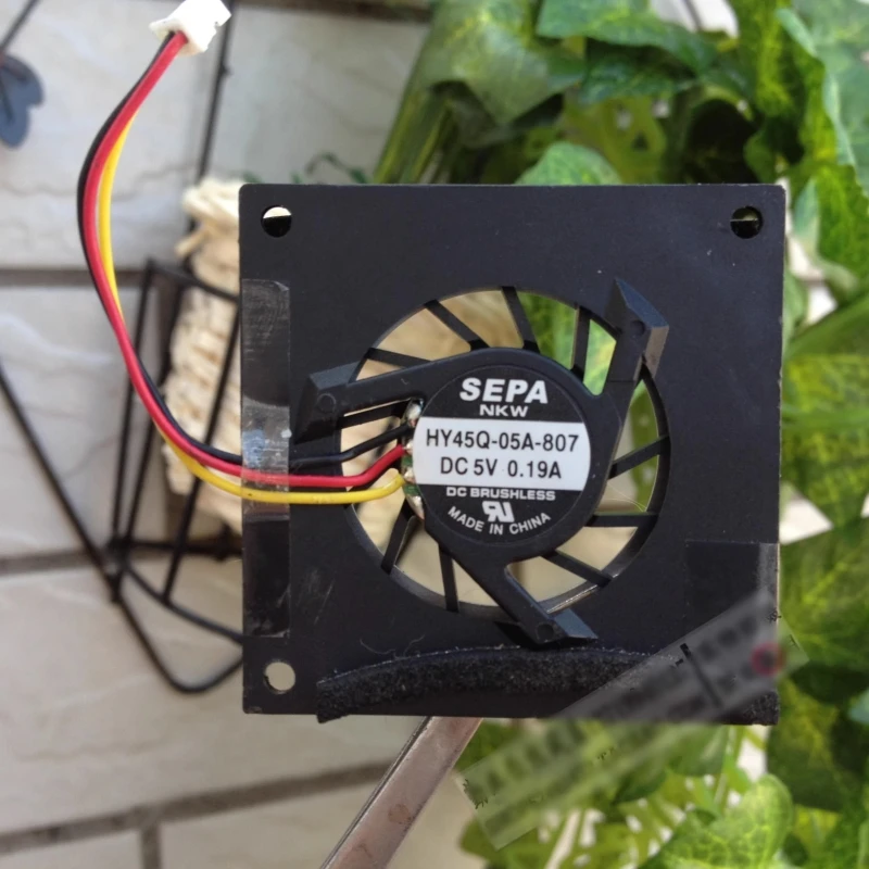 

Бесплатная доставка, оригинальный HY45Q-05A-807 4508 5 В 0,19 А, ультратонкий мини-вентилятор для ноутбука, нетбука, сделай сам