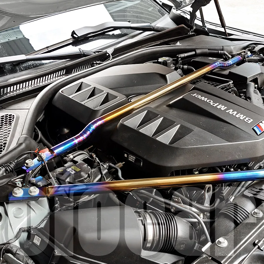 

Популярная горячая распродажа Oiomotors, легкая титановая передняя стойка для BMW G87 M2 G80 G81 M3 G82 G83 M4