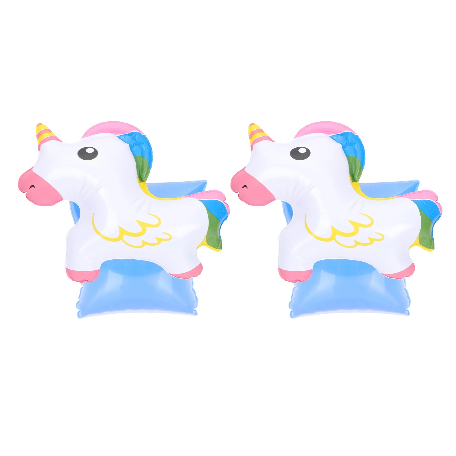 

2 Pcs High Quality PVC Swimming Float Sleeves Kids Inflatable Cartoon Design Buoyancy Support Safe Easy Storage Carry Arm