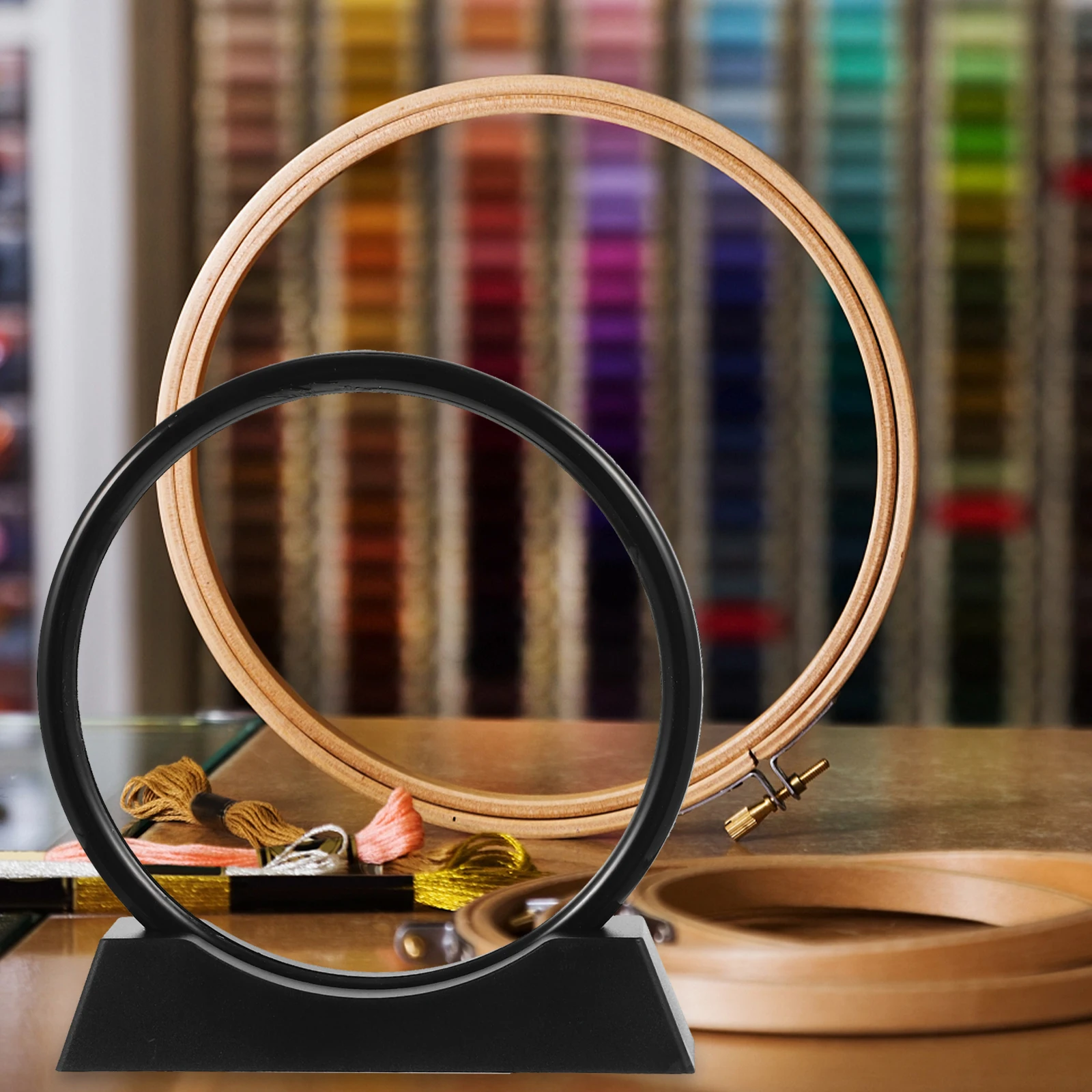 Kit de pintura de arena movediza, decoración de escritorio de vidrio, imagen móvil, juguete de plástico para oficina, Kit de Material de decoración de arena DIY, espacio elegante