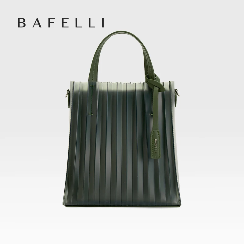 BAFELLI-Bolso de hombro de TPU transparente para mujer, cartera femenina de marca de diseñador, a la moda, para la playa, novedad de 2023