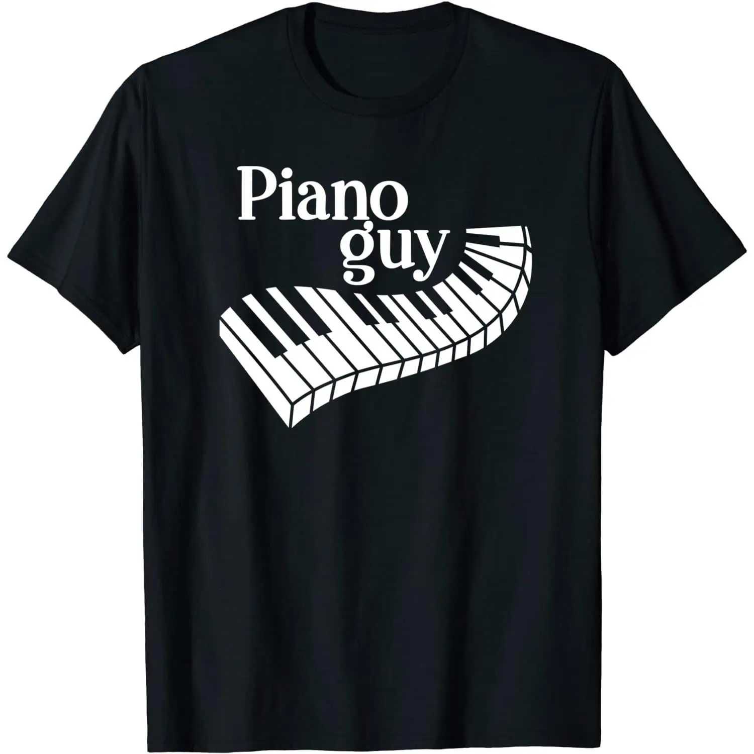 Piano Guy Mens Artistic Piano Keys Keyboard Player Piano Guy T-Shirt, For Men Clothing Women Tees Y2K Tops Unisex Summer