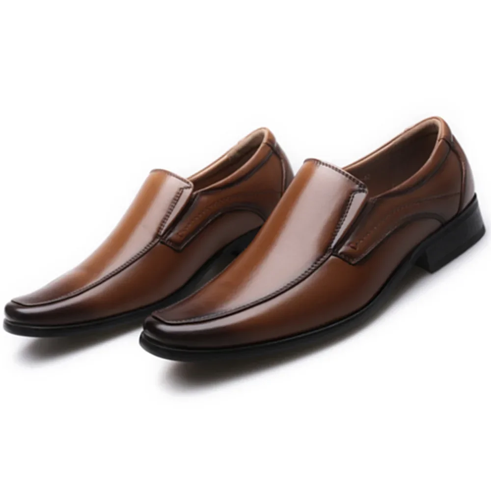 Klasyczne biznesowe buty męskie Moda Eleganckie formalne buty ślubne Mężczyźni Wsuwane buty biurowe Oxford dla mężczyzn Luksusowe męskie d42