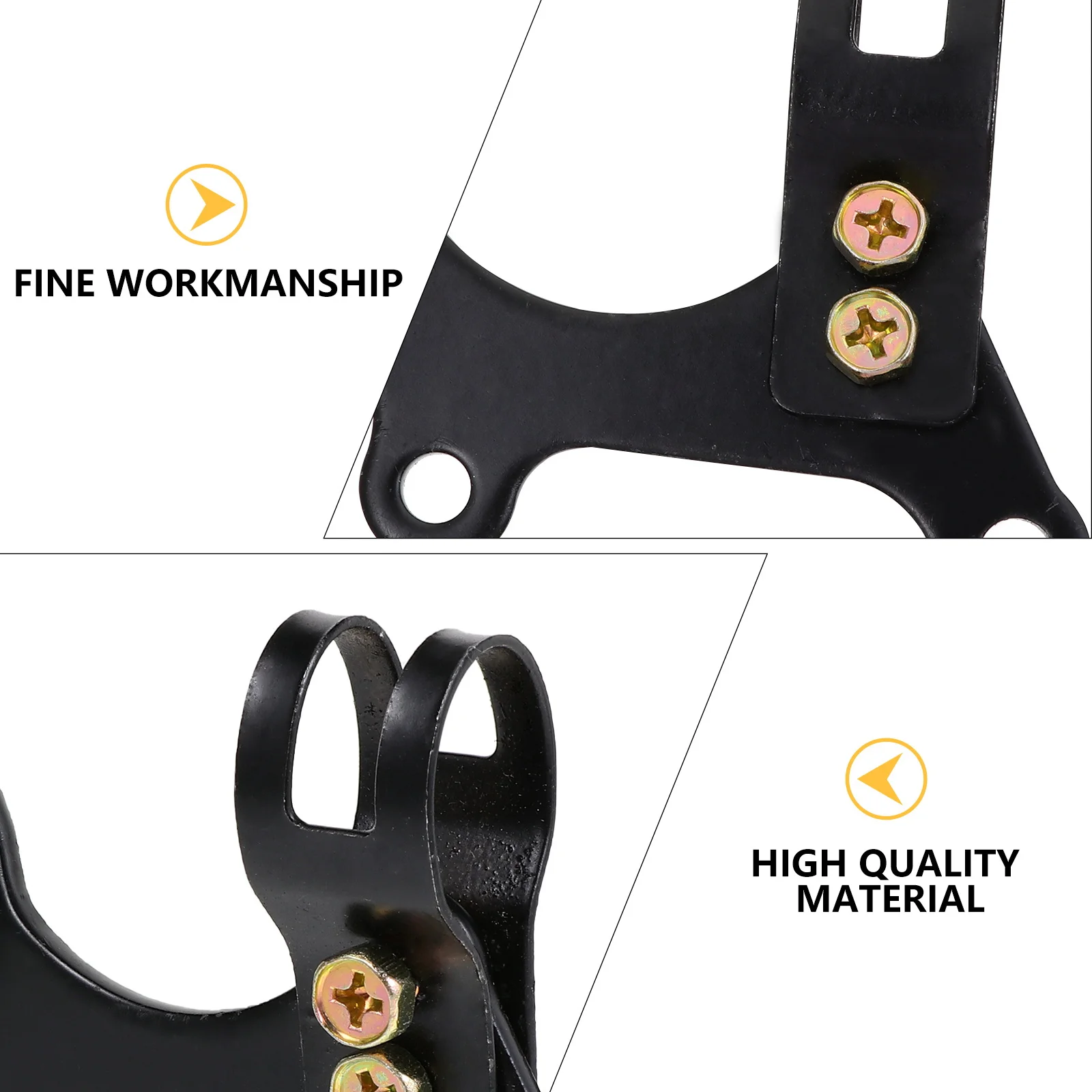 

2Pcs Brake Modification Bracket Convert Ordinary Bicycles to Disc Brakes Durable Metal Easy Install Practical Design