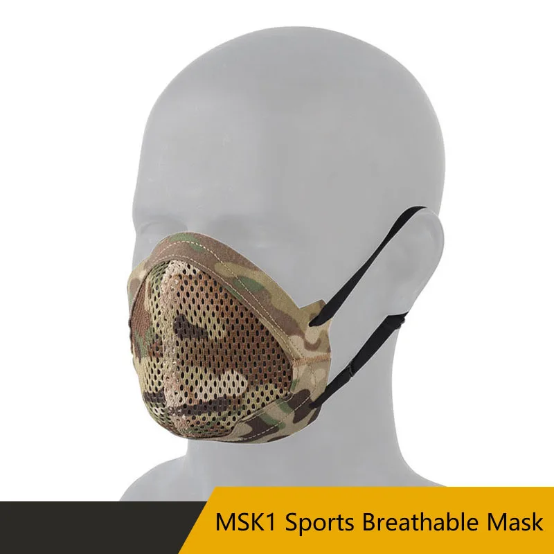 Sports Breathable Mask, Lightweight, Soft and Bendable Silicone Inner Layer, Skin Friendly