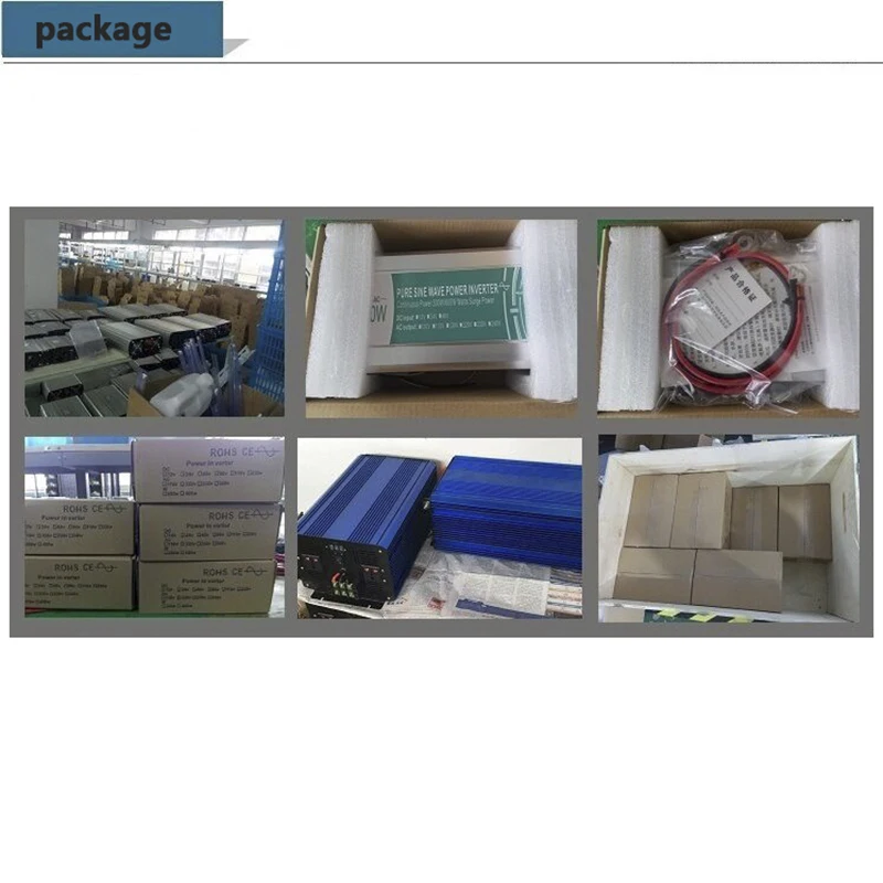 【Em Destaque】Inversor de Onda Senoidal Pura 300W/600W DC 12V/24V/48V para AC 110V/220V, Inversor Off-Grid, Inversor de Energia Compatível com Bateria Solar