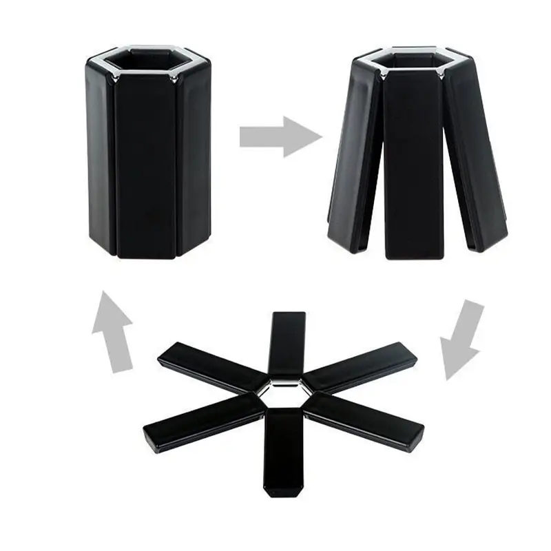 وعاء حصيرة طبق تحديد الموقع كوستر للطي العزل الحراري ارتفاع درجة الحرارة الأواني والمقالي أدوات المطبخ