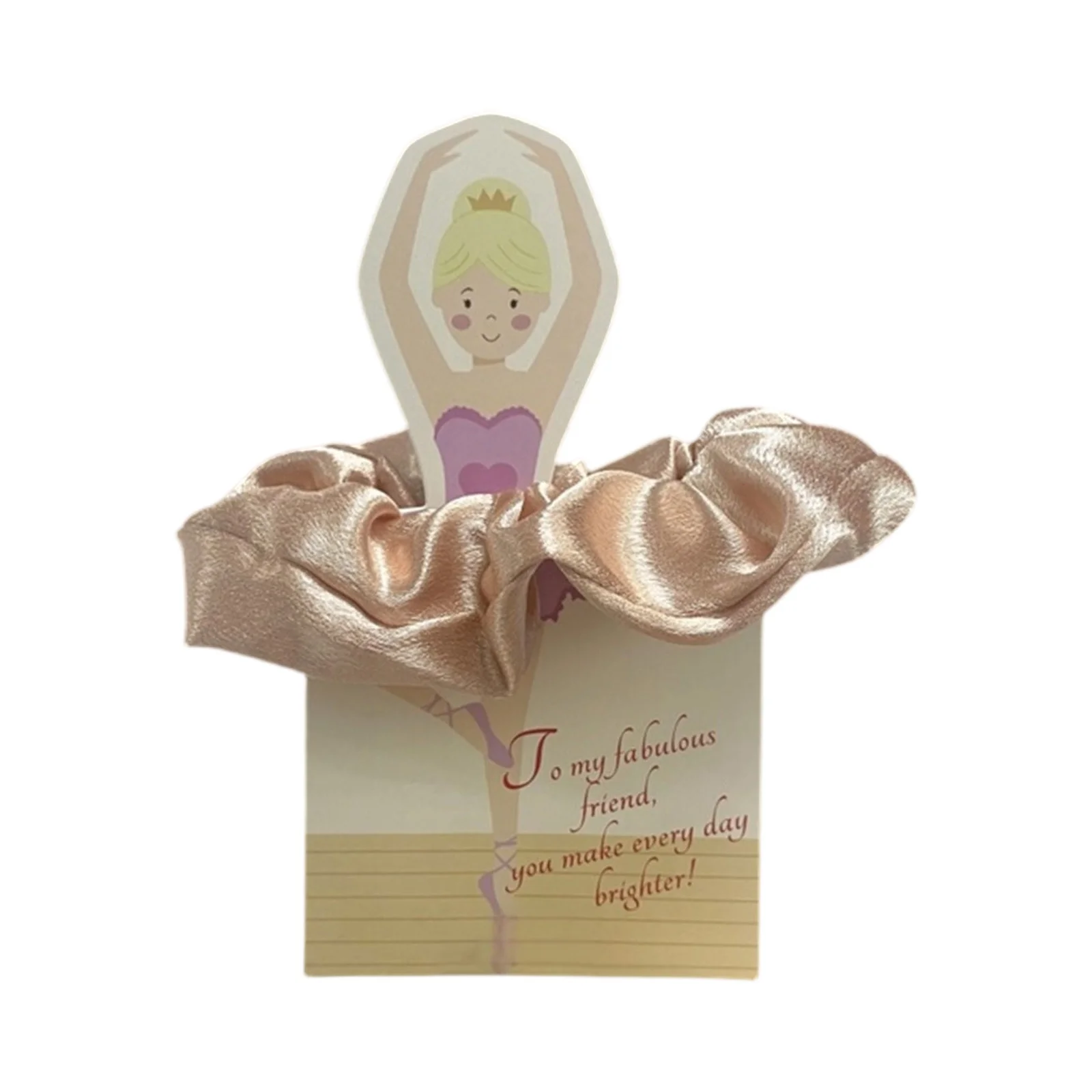 Ballerina Girl Party Favors Includes 1 Headband, 1 Ballet Greeting Card, Dance Recital Favors, Ballerina Girl Birthday Favors