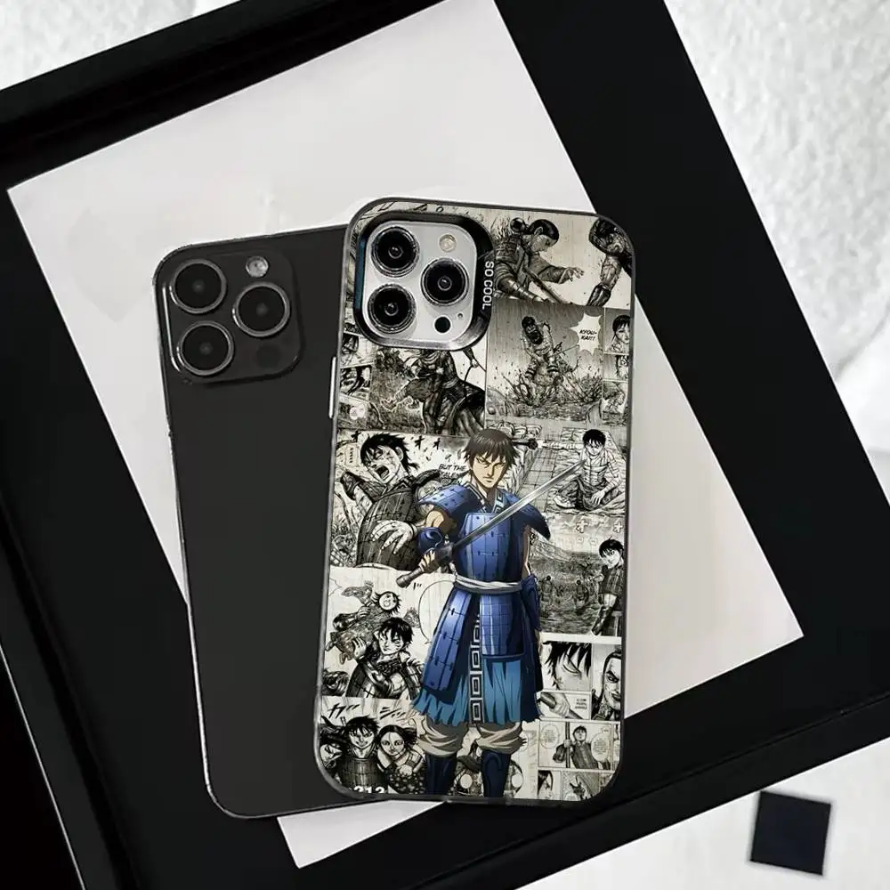 K-Kingdom 6th Season-E Phone Case For iPhone 17,16,15,14,13,12,11,Mini,Pro,SE,MAX White Matte Shockproof Cover