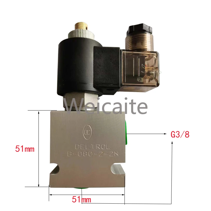 SV-08 2 Position 2 Way Micro Mini High Pressure Hydraulic Solenoid Valve 24V for Forklift Power Units