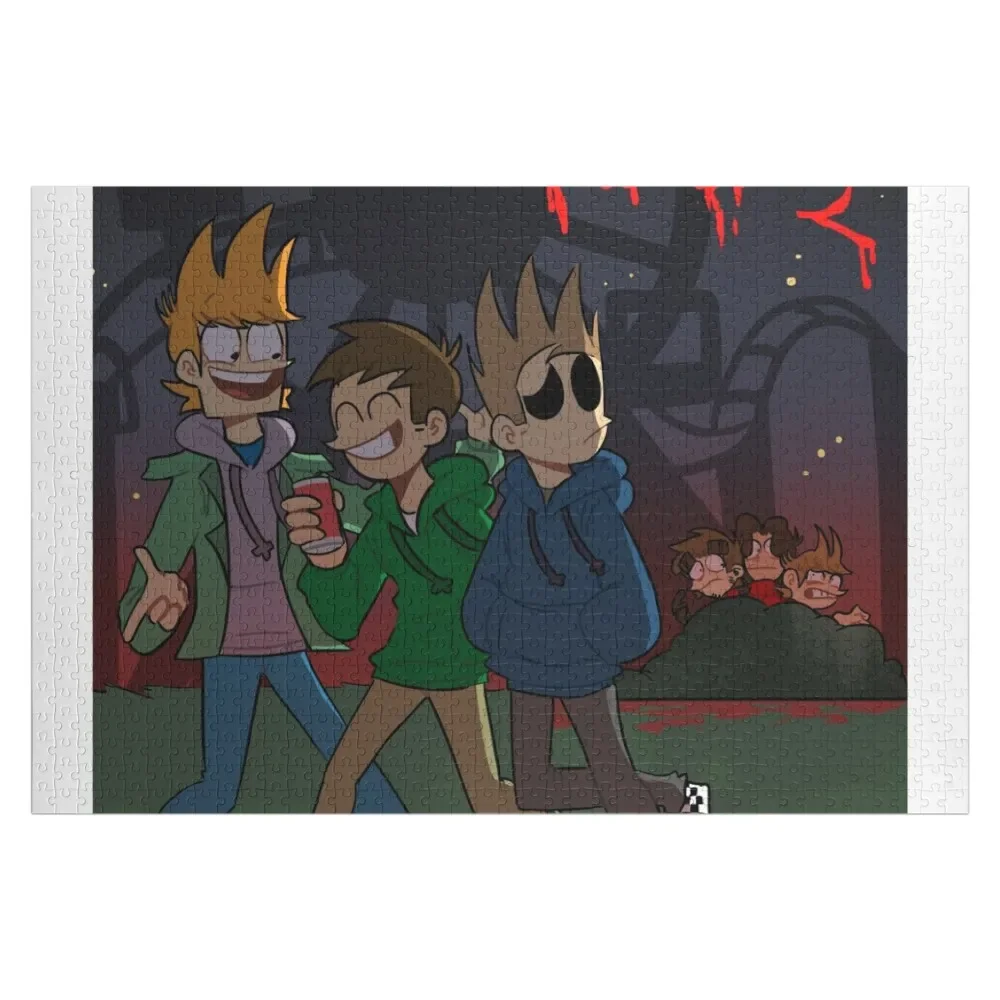 

Главные персонажи Eddsworld, головоломка, персонализированная фотоголоволомка, индивидуальный подарок для взрослых