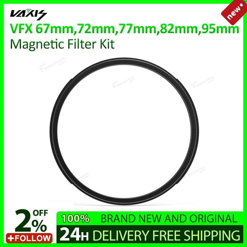 Vaxis VFX  67mm,72mm,77mm,82mm,95mm Magnetic Filter Kit and Adapter Ring