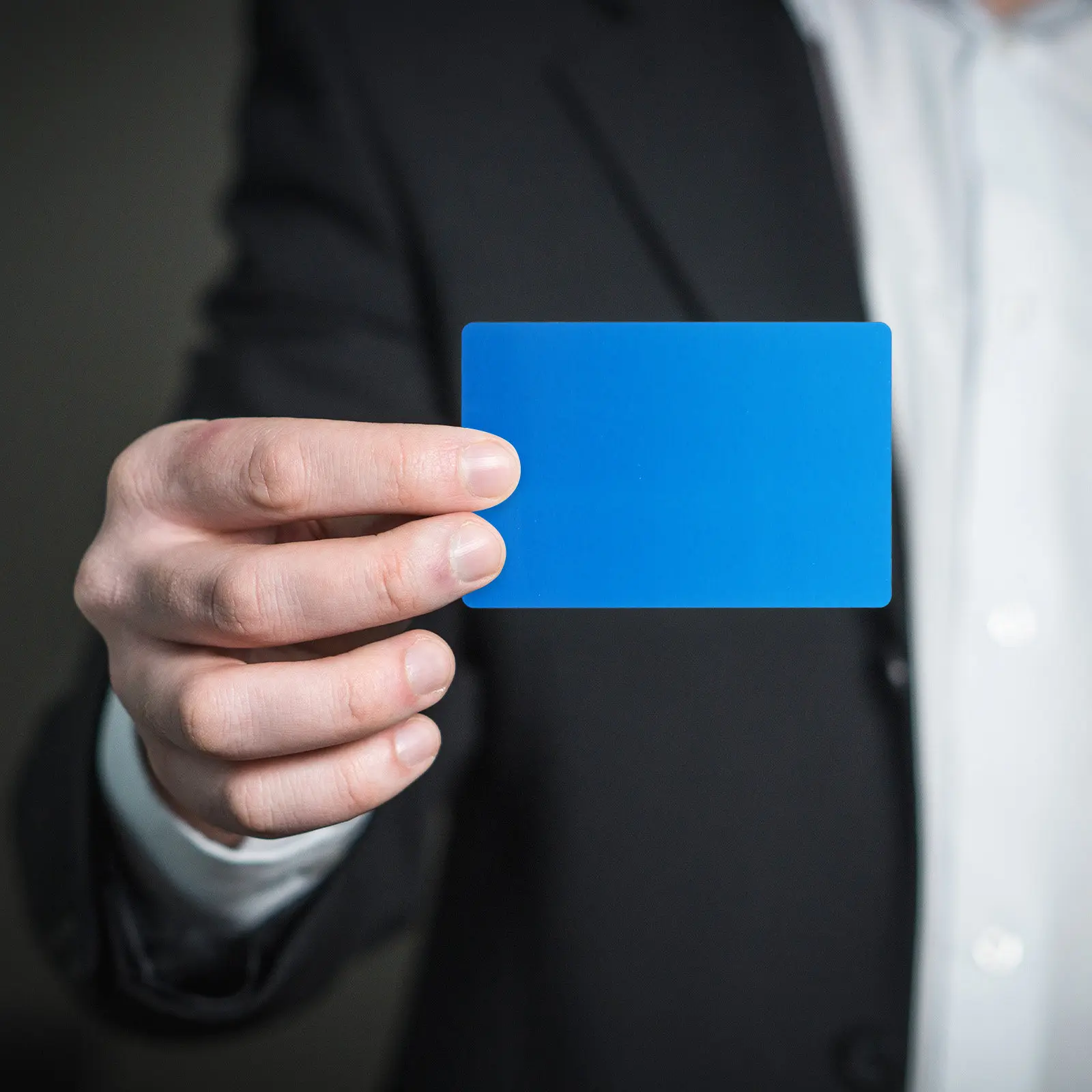 

50Pcs Aluminum Business Cards Premium Metal Name Cards Solid Elegant Healthy Non Aging for Marking Machine Test Engraved