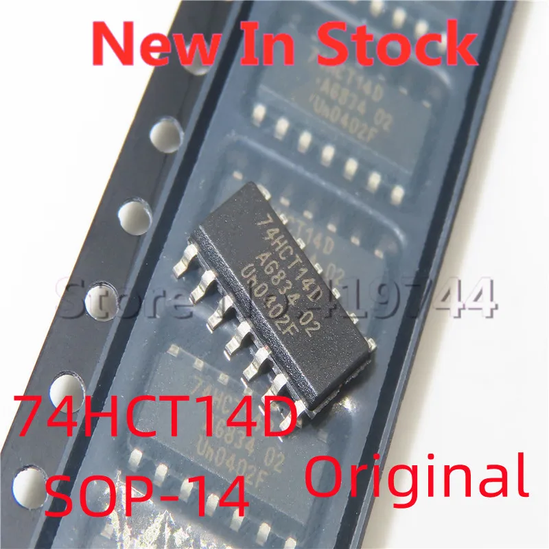

10 шт./лот 74HCT14 74HCT14D SN74HCT14D SOP14 SMD 3,9 мм в наличии новый оригинальный IC